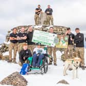 Mary Lamb, 65, suffered a chest infection, stomach bug and was 10 minutes away from hypothermia - but she finished three peaks challenge.