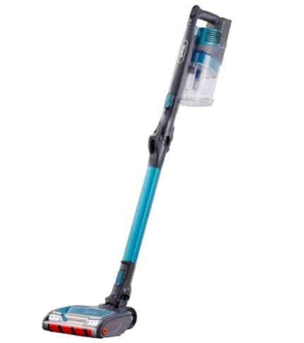 Shark Cordless Stick Vacuum Cleaner [IZ201UKT] Anti Hair Wrap, Pet Hair, Single Battery, Turquoise Blue 
