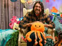 Dave Grohl. Foo Fighers and Nirvana rock legend, will read a book inspired by a Beatles hit song (Picture: BBC)