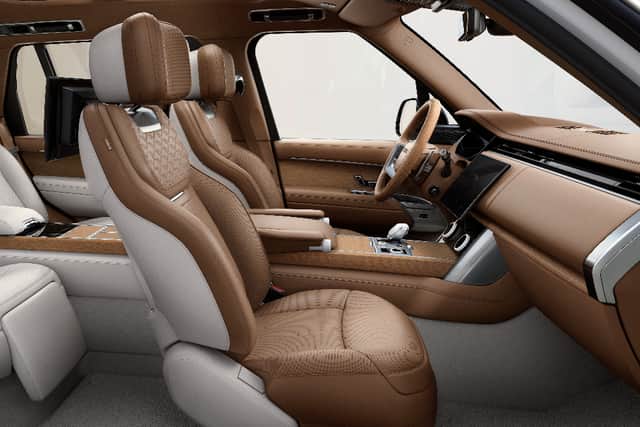 2022 Range Rover SV interior
