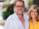 Kate Garraway pictured with her husband Derek Draper in 2019. (Credit: James Gourley/ITV/Shutterstock)