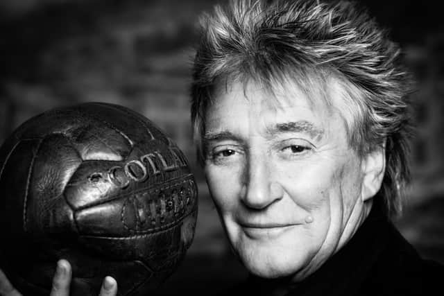 One of Rod Stewart’s songs on his latest album is dedicated to the love of football instilled in him by his father (image: PA)