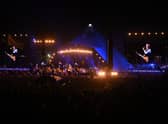 Paul McCartney performs on the Pyramid Stage stage during day four of Glastonbury Festival 2022 (Pic: Getty Images)
