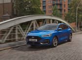 Visual tweaks to the Ford Focus ST-line exterior are subtle, but succeed in bringing the model up to date