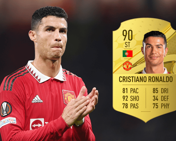 Cristiano Ronaldo’s FIFA 23 Ultimate Team rating has been announced