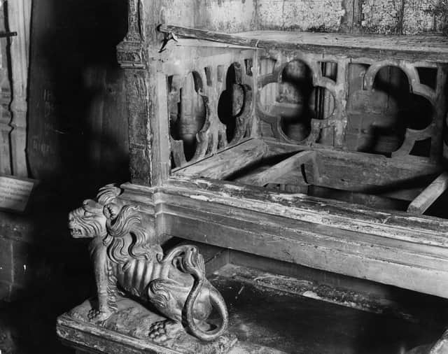 The Stone of Destiny sat under Westminster Abbey’s coronation chair from 1296, until it was stolen.