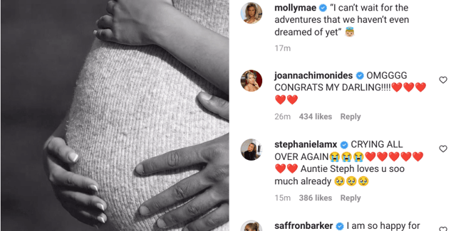 The announcement was made through Molly-Mae Hague’s Instagram account