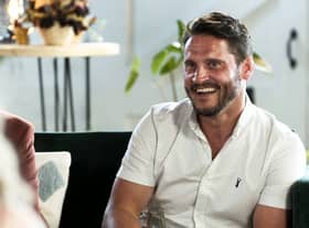George Roberts sits opposite the ‘experts’ on an episode of Married At First Sight UK.