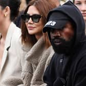 Kanye West attends the Givenchy Spring-Summer 2023 fashion show during the Paris Womenswear Fashion Week, in Paris, on 2 October 2022 (Photo: JULIEN DE ROSA/AFP via Getty Images)