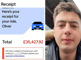 Thirsty Uber passenger dumbfounded after £10 pub trip results in bill for £35,000