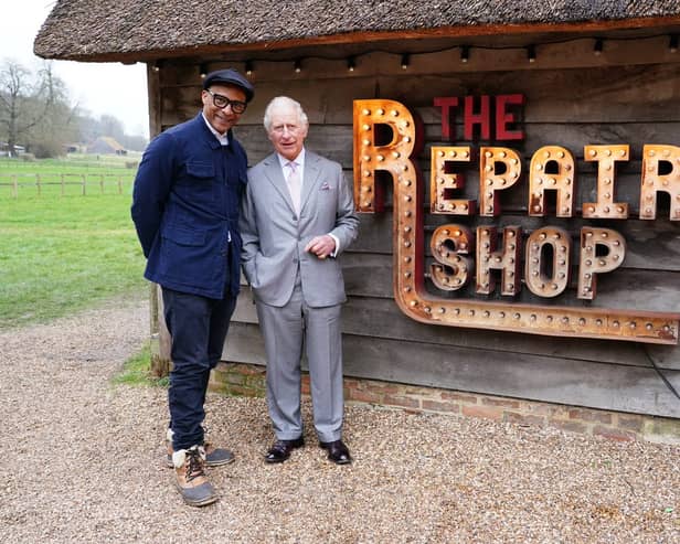 King Charles will feature on a special episode of The Repair Shop alongside Jay Blades.