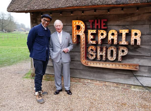 King Charles will feature on a special episode of The Repair Shop alongside Jay Blades.