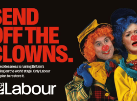 One of the four posters created by The Labour Party (Photo: The Labour Party) 