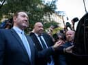 US actor Kevin Spacey gets into a car as he leaves the United States District Court for the Southern District of New York