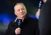 Former Rangers and Scotland striker Ally McCoist on BT television punditry duty
