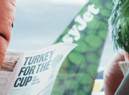Kevin The Carrot joins up with a who’s who of vegetable footballing icons in the new Christmas advert by Aldi