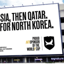 A poster which is part of Brewdog’s ‘anti-sponsor’ campaign against the 2022 World Cup