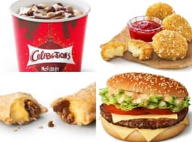 These tasty treats will be on offer as part of the McDonald’s Christmas Menu 2022.