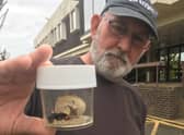 Describing the latest discovery, hunter and beekeeper John de Carteret said it should be a warning to everyone.