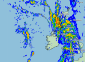A weather front will make it’s way across the Atlantic this week, lashing the UK with gales and wet weather until the weekend