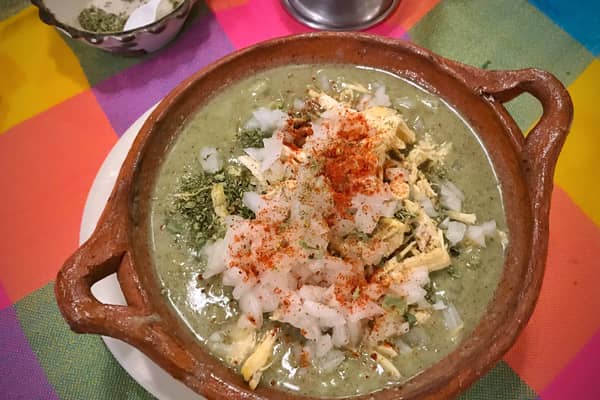 Pozole is one of the dishes served in Mexico during Christmas dinner as an alternative to turkey
