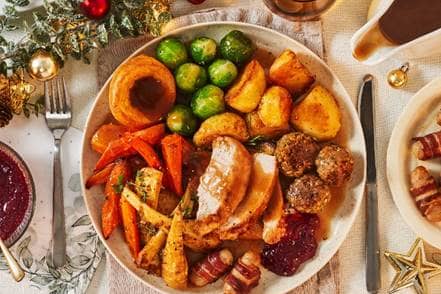 Sainsbury’s has created an “inflation-busting” Christmas dinner to help families enjoy a slap-up meal despite the challenges of the cost of living crisis. 