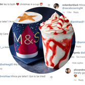 M&S have revealed a festive first: the Candy Cane Frappe