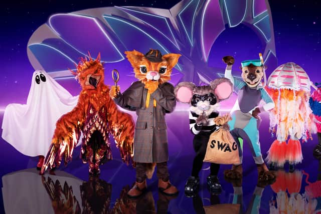 Ghost, Phoenix, Cat & Mouse, Otter, Jellyfish and Knitting are just some of the characters involved in the 2023 series of The Masked Singer