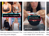 One only needs to search for Ozempic on social media platforms TikTok to see a number of posts talking about it’s ‘miracle’ weight loss properties - however, in the US, it’s led to those with type II diabetes having to wait for stock to be replenished.