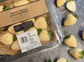 Marks and Spencer have launched a UK first as it brings the White Pearl strawberry to M&S food halls.