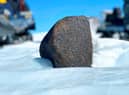The meteorite contains the oldest materials in the solar system.