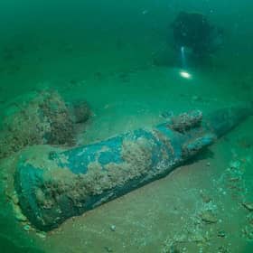 The wreck of the Klein Hollandia (Photo: Cathy de Lara)