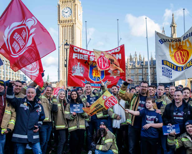 Members of the Fire Brigades Union (Photo: Fire Brigades Union)