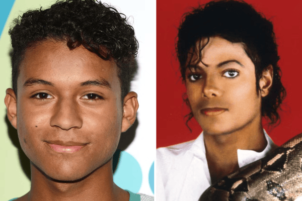 Jaafar Jackson (left) and Michael Jackson (right) - Getty Images