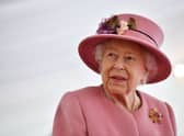 The late Queen Elizabeth II. 