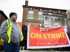 The PCS Union, which represents civil servants, will stage further strike action in March. (Credit: Getty Images)