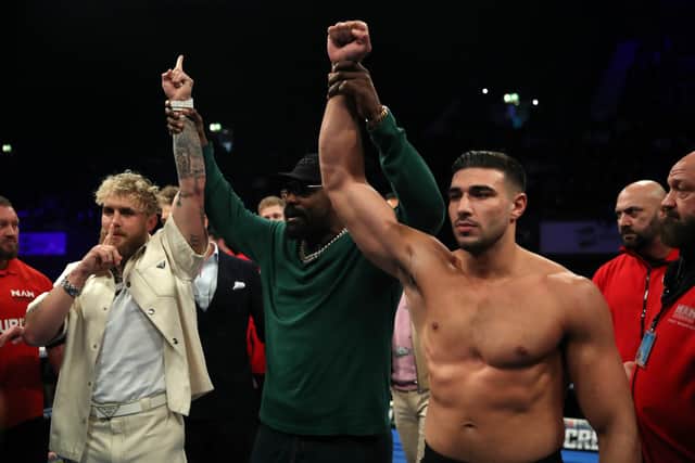 Jake Paul and Tommy Fury will meet in Saudi Arabia. (Getty Images)