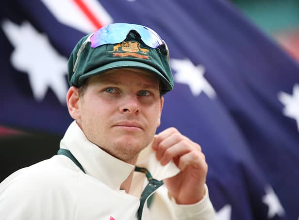 Australian captain Steve Smith looks on during day four of the Third Test match between Australia and Pakistan at Sydney Cricket Ground