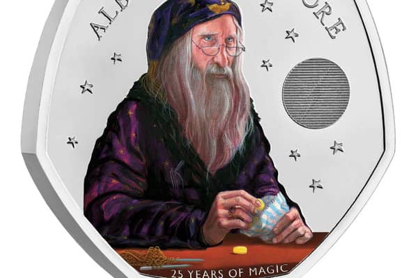 The Royal Mint has launched a new coin featuring Albus Dumbledore and King Charles as part of a new Harry Potter themed collection. The monarch’s likeness features on the “heads” of the special 50p, while the Hogwarts headmaster features on the other side. 