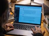 The ChatGPT artificial intelligence software, which generates human-like conversation.