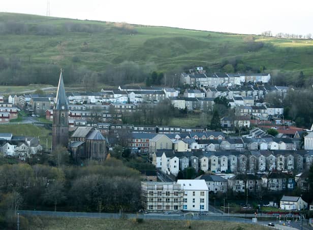 The earthquake was felt in Ebbw Vale, South Wales. Picture: GEOFF CADDICK/AFP via Getty Images