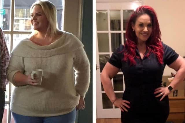 Kate Richmond's before and after photos from her incredible weight loss journey