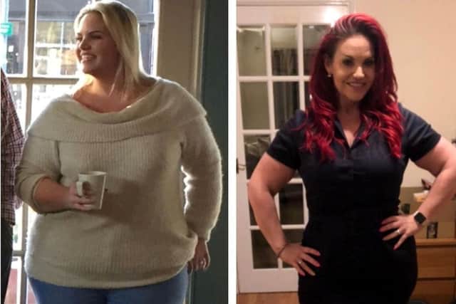 Kate Richmond's before and after photos from her incredible weight loss journey