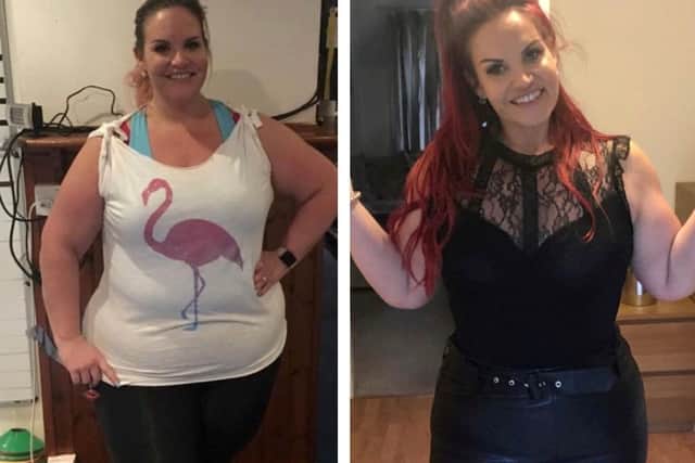 Kate Richmond's before and after photos from her incredible weight loss journey