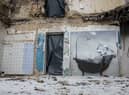 Banksy artwork in Ukraine