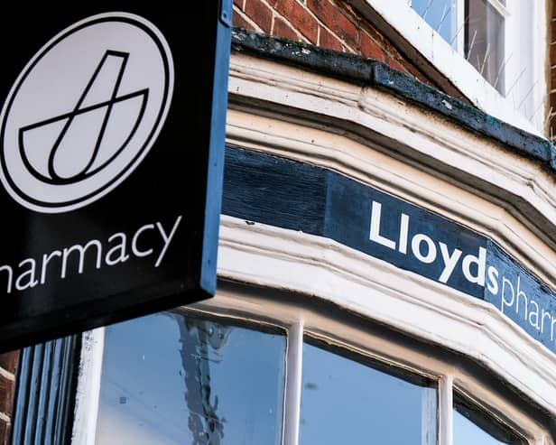 A Lloyd’s Pharmacy store.