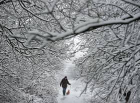 Snow is expected to hit the UK in late March. (Getty Images)