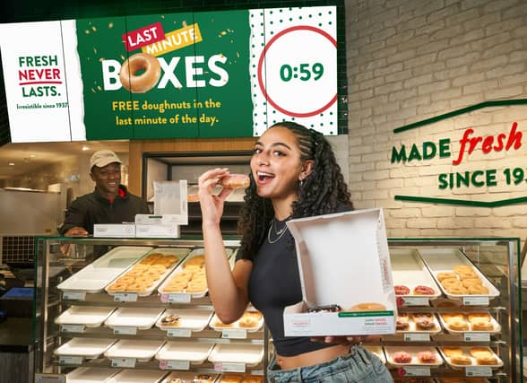 Krispy Kreme is handing our free ‘last-minute’ donuts everyday next week