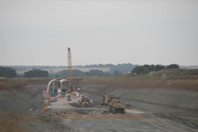 Construction on sections of the HS2 route have been delayed (Photo by Mark Case/Getty Images)