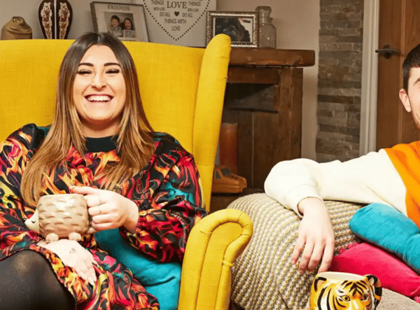Sophie and Pete, from Blackpool, have revealed all - Credit: Channel 4 / Gogglebox